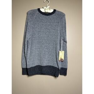 Frederik Anderson Copenhagen Gray Knit Pullover Sweater Mens Small Minimalist